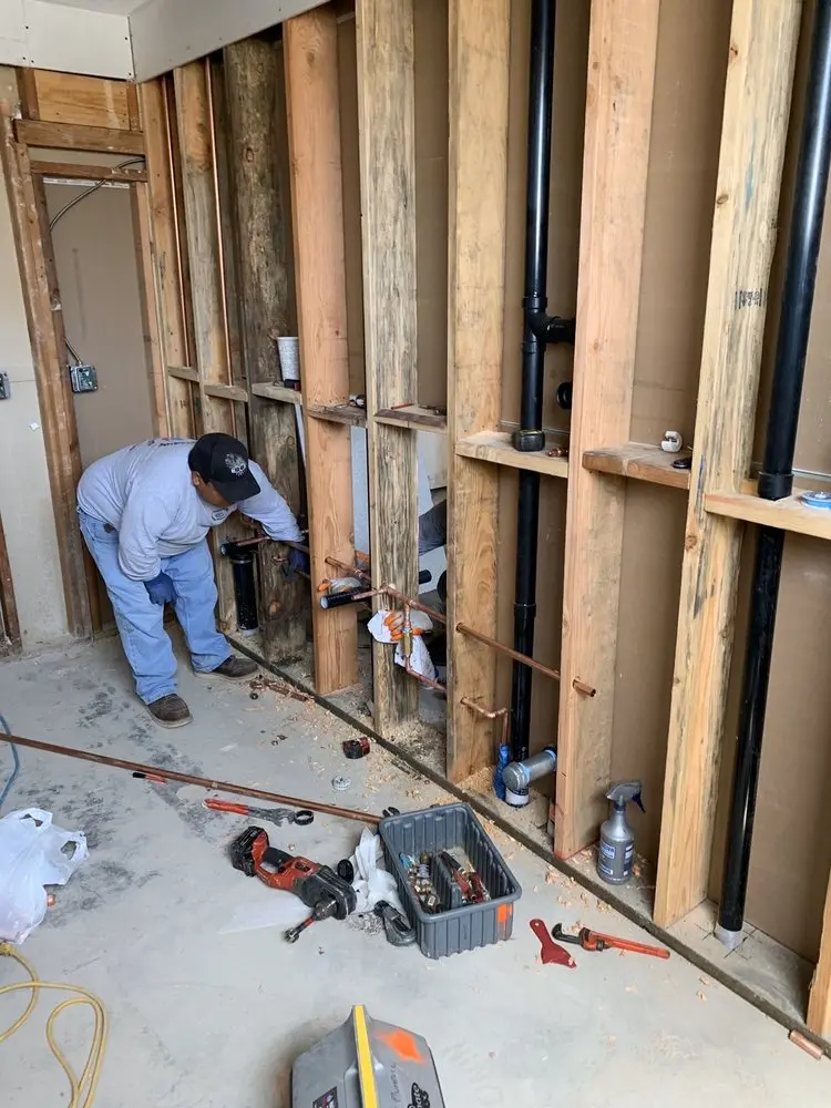 Commercial rough-in plumbing for Gas Line Repair in Crystal Bay